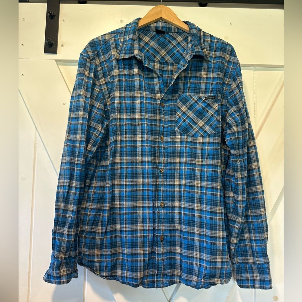 Oakley Plaid Button Down Shirt XL